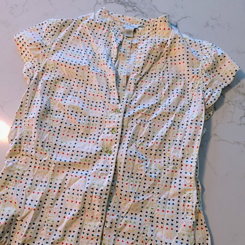 GUC Anthropologie button down, size 14
